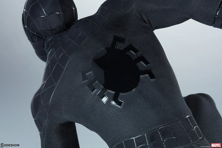 Spider-Man (Black Suit Variant) - LIMITED EDITION: 100 – Sideshow Collectibles – ActionFigure Brasil