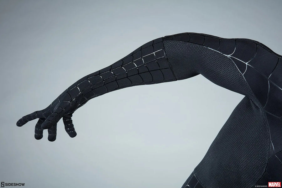 Spider-Man (Black Suit Variant) - LIMITED EDITION: 100 – Sideshow Collectibles – ActionFigure Brasil