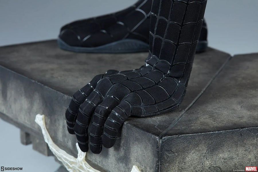 Spider-Man (Black Suit Variant) - LIMITED EDITION: 100 – Sideshow Collectibles – ActionFigure Brasil