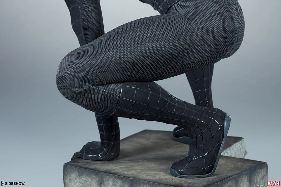 Spider-Man (Black Suit Variant) - LIMITED EDITION: 100 – Sideshow Collectibles – ActionFigure Brasil