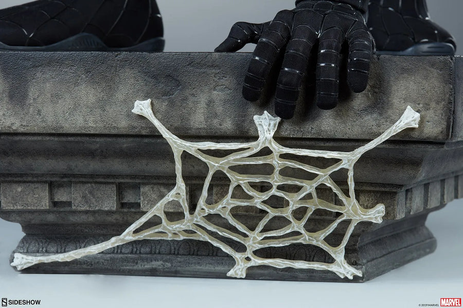 Spider-Man (Black Suit Variant) - LIMITED EDITION: 100 – Sideshow Collectibles – ActionFigure Brasil