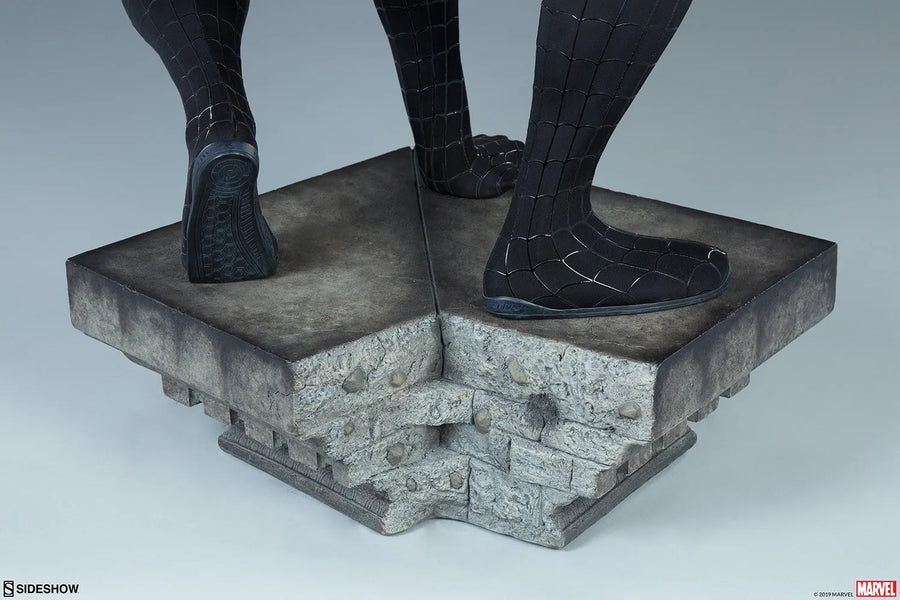 Spider-Man (Black Suit Variant) - LIMITED EDITION: 100 – Sideshow Collectibles – ActionFigure Brasil