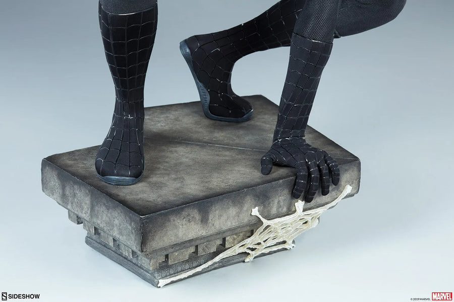 Spider-Man (Black Suit Variant) - LIMITED EDITION: 100 – Sideshow Collectibles – ActionFigure Brasil