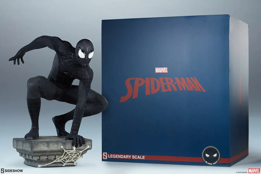 Spider-Man (Black Suit Variant) - LIMITED EDITION: 100 – Sideshow Collectibles – ActionFigure Brasil