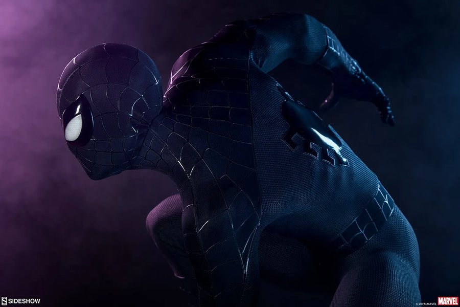 Spider-Man (Black Suit Variant) - LIMITED EDITION: 100 – Sideshow Collectibles – ActionFigure Brasil