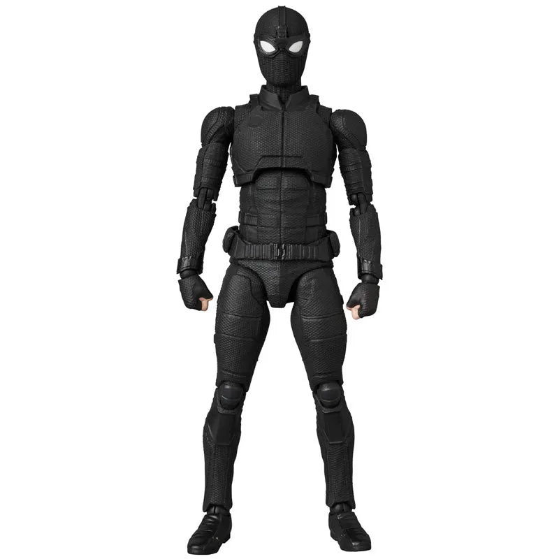 Spider-Man: Far From Home - Peter Parker - Spider-Man - Mafex No.125 - Stealth Suit (Medicom Toy)ㅤ – Medicom Toy – ActionFigure Brasil