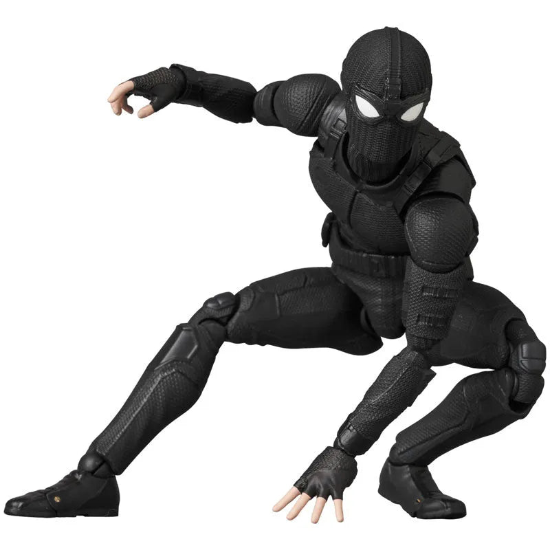 Spider-Man: Far From Home - Peter Parker - Spider-Man - Mafex No.125 - Stealth Suit (Medicom Toy)ㅤ – Medicom Toy – ActionFigure Brasil
