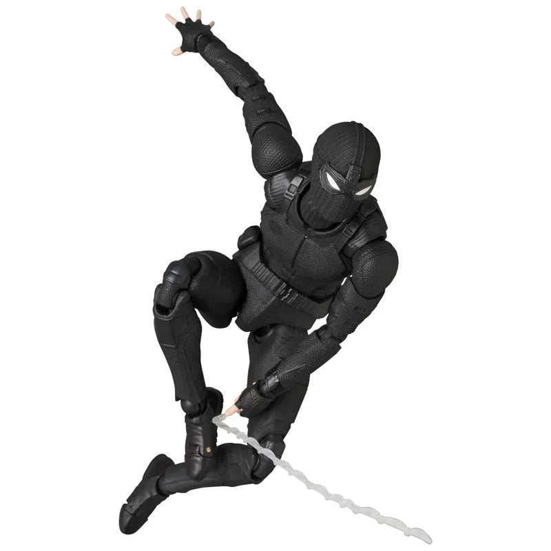 Spider-Man: Far From Home - Peter Parker - Spider-Man - Mafex No.125 - Stealth Suit (Medicom Toy)ㅤ – Medicom Toy – ActionFigure Brasil