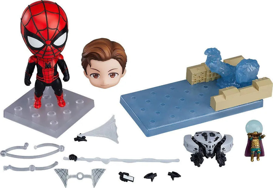 Spider-Man: Far From Home - Spider-Man/Peter Parker - Nendoroid #1280-DX - Far From Home Ver. (Good Smile Company)ㅤ – Good Smile Company – ActionFigure Brasil