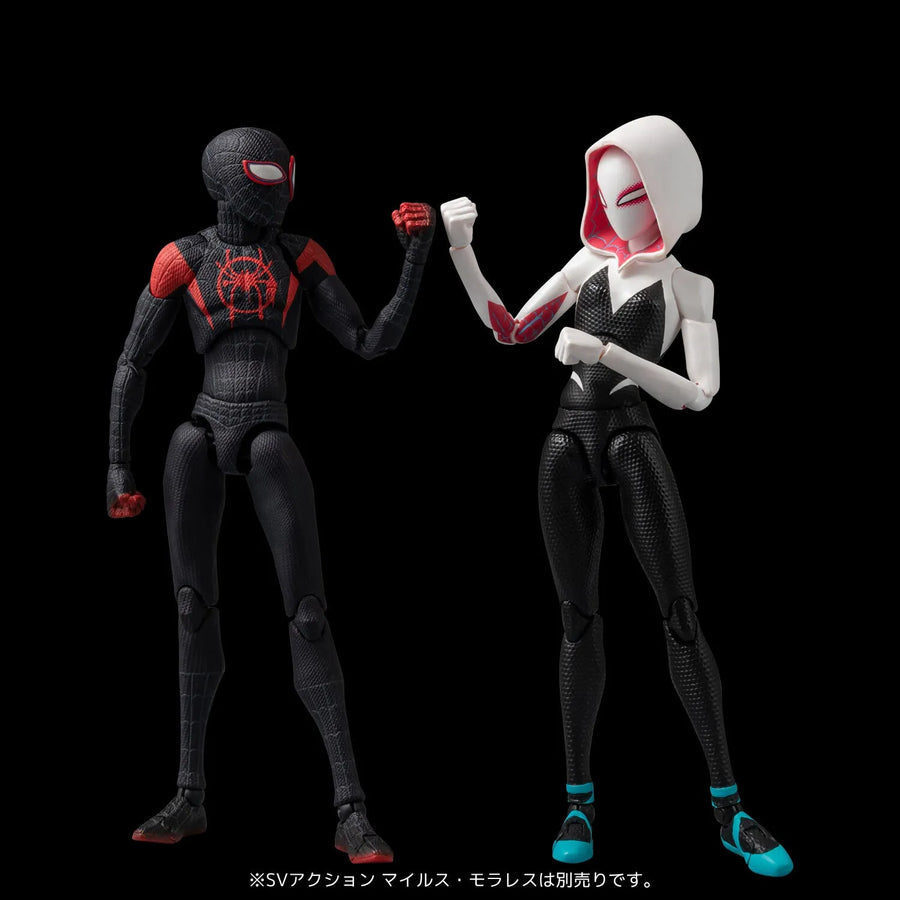 Spider-Man: Into the Spider-Verse - Ghost-Spider - Gwen Stacy - Spider-Ham - SV-Action (Sentinel)ㅤ – Sentinel – ActionFigure Brasil