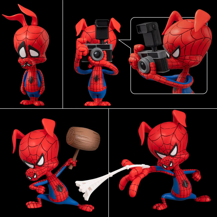 Spider-Man: Into the Spider-Verse - Ghost-Spider - Gwen Stacy - Spider-Ham - SV-Action (Sentinel)ㅤ – Sentinel – ActionFigure Brasil