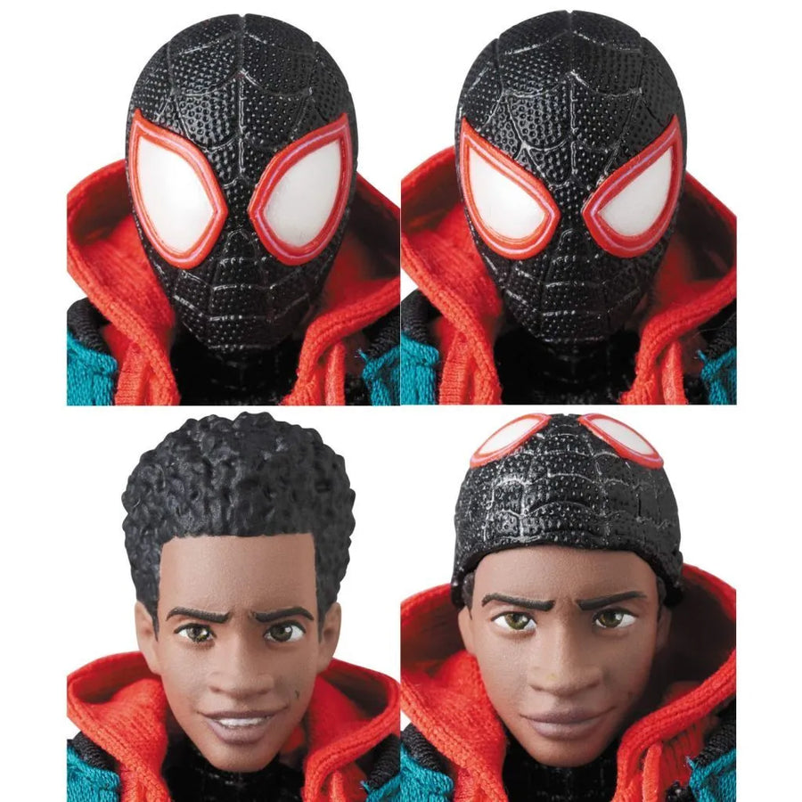 Spider-Man: Into the Spider-Verse - Miles Morales - Spider-Man (Miles Morales) - Mafex No.107 (Medicom Toy)ㅤ – Medicom Toy – ActionFigureBrasil