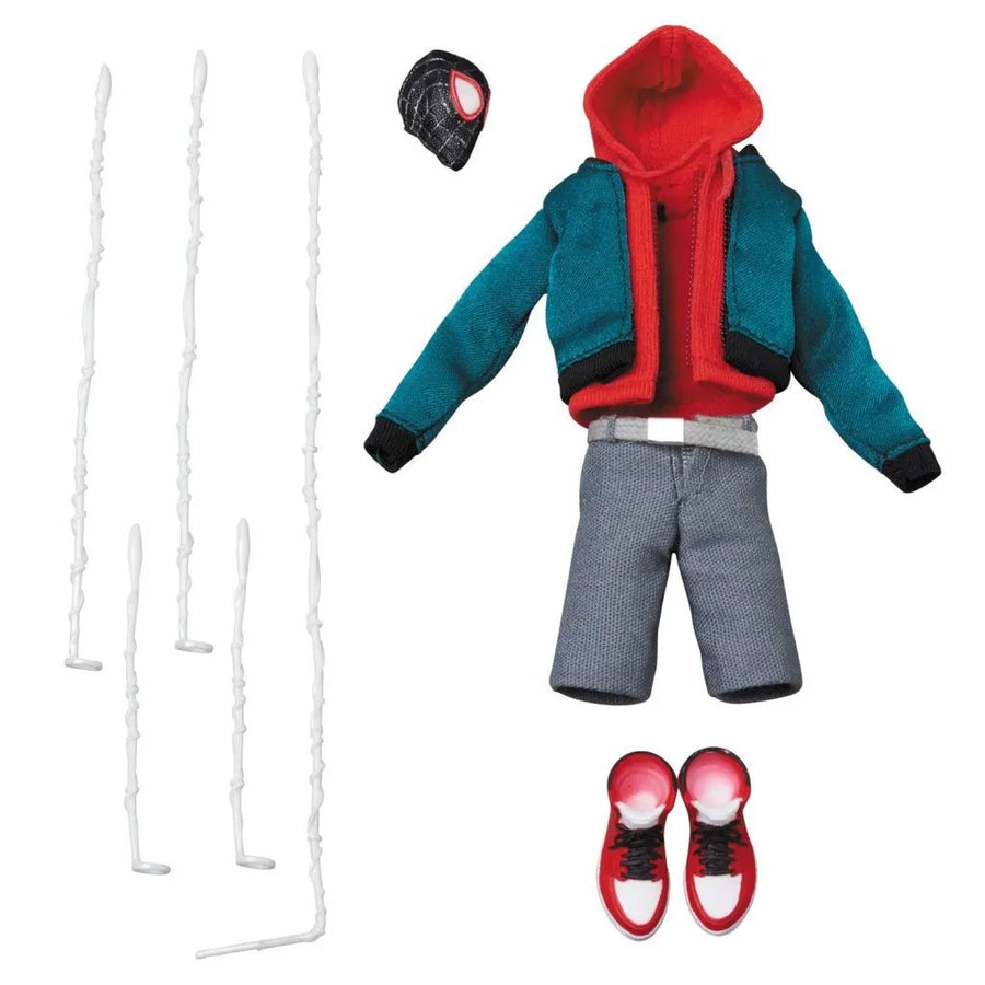 Spider-Man: Into the Spider-Verse - Miles Morales - Spider-Man (Miles Morales) - Mafex No.107 (Medicom Toy)ㅤ – Medicom Toy – ActionFigureBrasil
