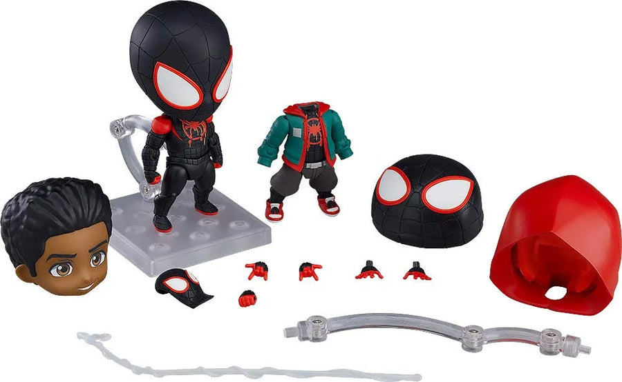 Spider-Man: Into the Spider-Verse - Miles Morales - Spider-Man (Miles Morales) - Nendoroid #1180-DX - Spider-Verse Edition, DX Ver. (Good Smile Company)ㅤ – Good Smile Company – ActionFigure Brasil