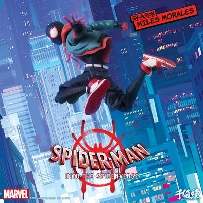 Spider-Man: Into the Spider-Verse - Miles Morales - Spider-Man - Miles Morales - SV-Action - December 2021 Re-release  (Sentinel)ㅤ – Sentinel – ActionFigure Brasil — embalagem