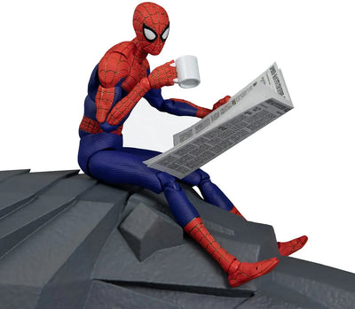 Spider-Man: Into the Spider-Verse - Peter B. Parker - Peter Parker - Spider-Man - SV-Action - 1/12 (Sentinel)ㅤ – Sentinel – ActionFigure Brasil