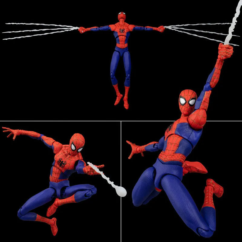 Spider-Man: Into the Spider-Verse - Peter B. Parker - Peter Parker - Spider-Man - SV-Action - 1/12 (Sentinel)ㅤ – Sentinel – ActionFigure Brasil
