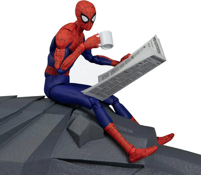 Spider-Man: Into the Spider-Verse - Peter B. Parker - Peter Parker - Spider-Man - SV-Action - DX Version - 2023 Re-release (Sentinel)ㅤ – Sentinel – ActionFigure Brasil