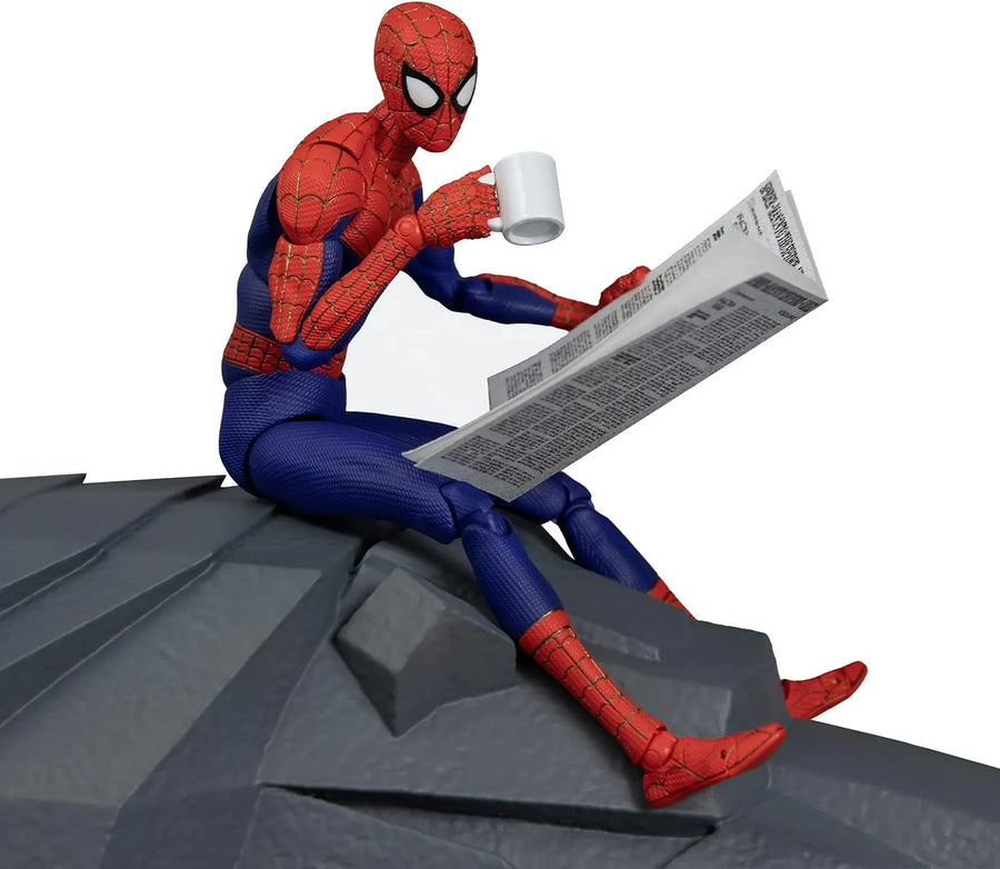 Spider-Man: Into the Spider-Verse - Peter B. Parker - Peter Parker - Spider-Man - SV-Action - DX Version - 2023 Re-release (Sentinel)ㅤ – Sentinel – ActionFigure Brasil