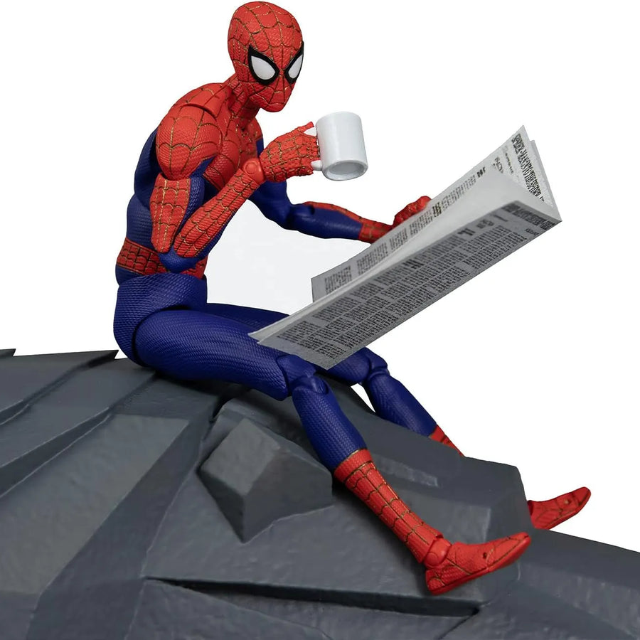 Spider-Man: Into the Spider-Verse - Peter B. Parker - Peter Parker - Spider-Man - SV-Action - DX Version - 2023 Re-release (Sentinel)ㅤ – Sentinel – ActionFigure Brasil