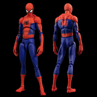 Spider-Man: Into the Spider-Verse - Peter B. Parker - Peter Parker - Spider-Man - SV-Action - Regular Version - 2023 Re-release (Sentinel)ㅤ – Sentinel – ActionFigure Brasil — com base expositora