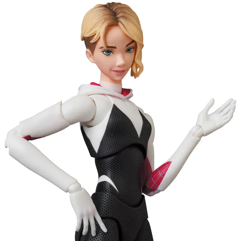 Spider-Man: Into the Spider-Verse - Spider-Gwen - Spider-Ham - Mafex No.134 (Medicom Toy)ㅤ – Medicom Toy – ActionFigure Brasil