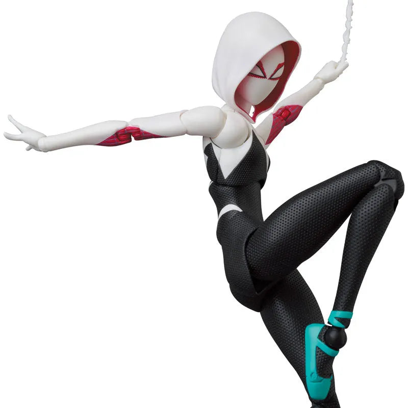 Spider-Man: Into the Spider-Verse - Spider-Gwen - Spider-Ham - Mafex No.134 (Medicom Toy)ㅤ – Medicom Toy – ActionFigure Brasil