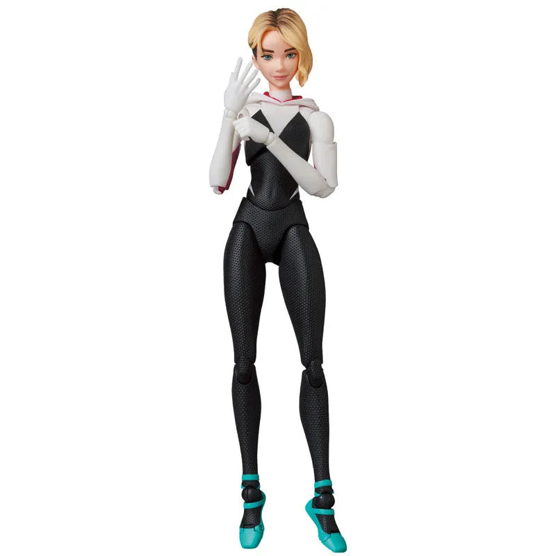 Spider-Man: Into the Spider-Verse - Spider-Gwen - Spider-Ham - Mafex No.134 (Medicom Toy)ㅤ – Medicom Toy – ActionFigure Brasil