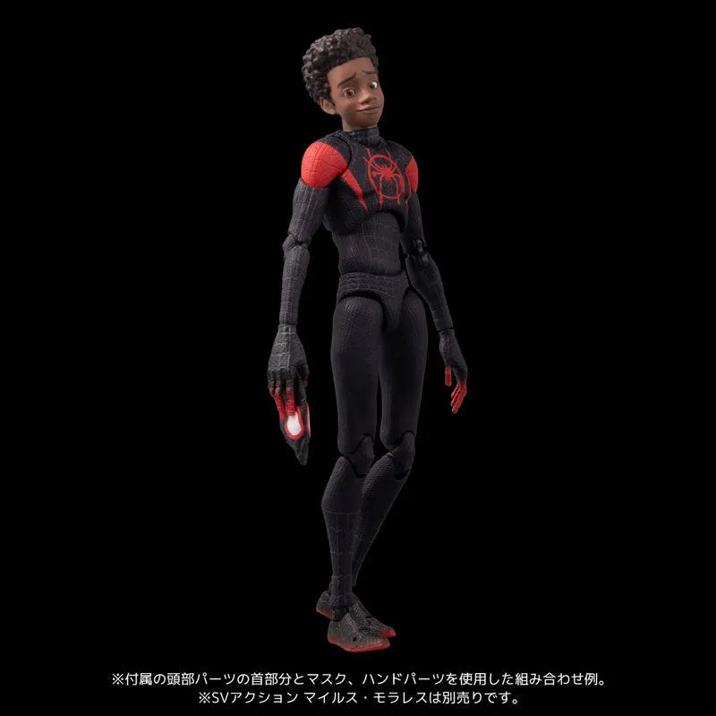 Spider-Man: Into the Spider-Verse SV Action Miles Morales/Spider-Man Clear Editionㅤ – Sentinel – ActionFigureBrasil