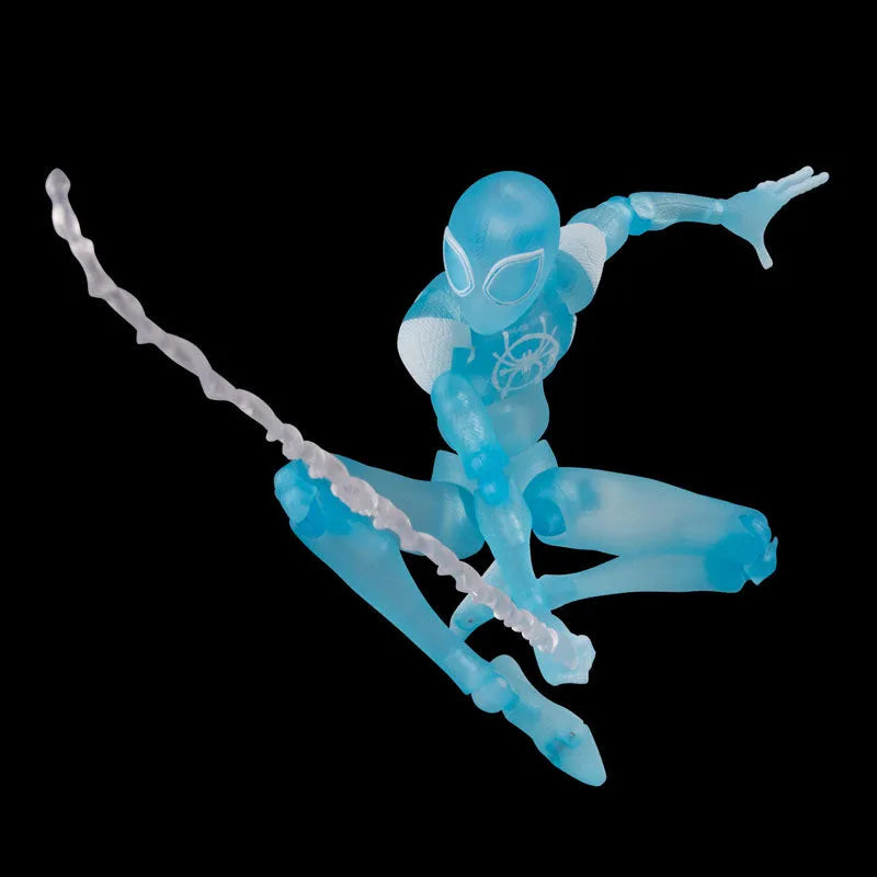 Spider-Man: Into the Spider-Verse SV Action Miles Morales/Spider-Man Clear Editionㅤ – Sentinel – ActionFigureBrasil