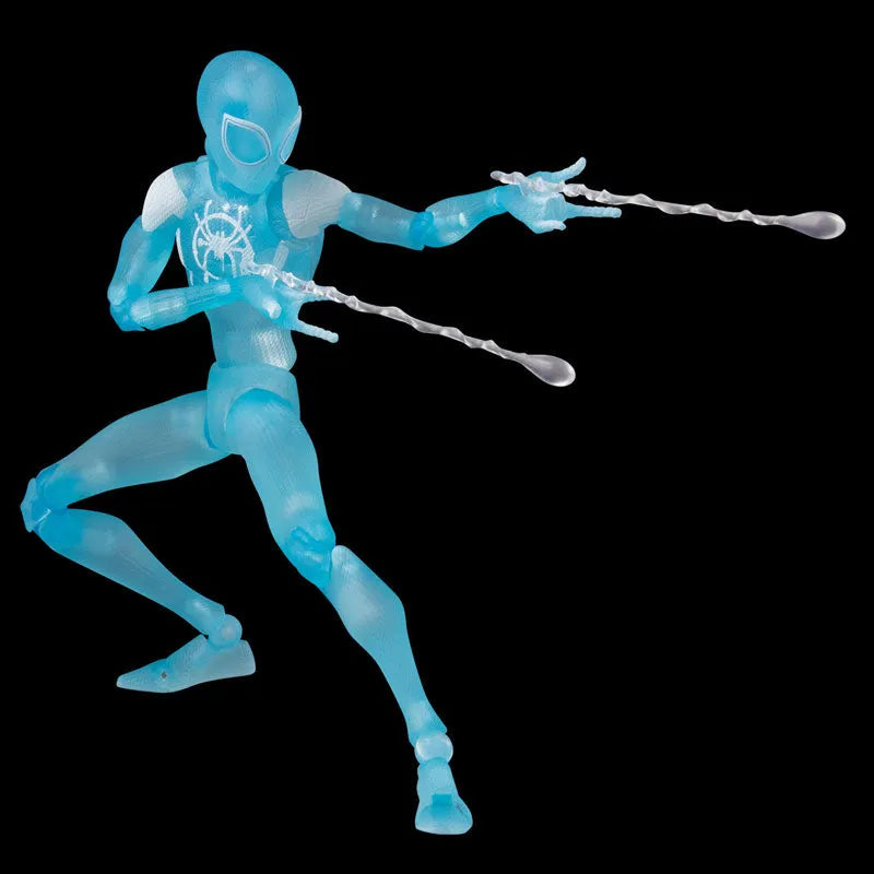 Spider-Man: Into the Spider-Verse SV Action Miles Morales/Spider-Man Clear Editionㅤ – Sentinel – ActionFigureBrasil