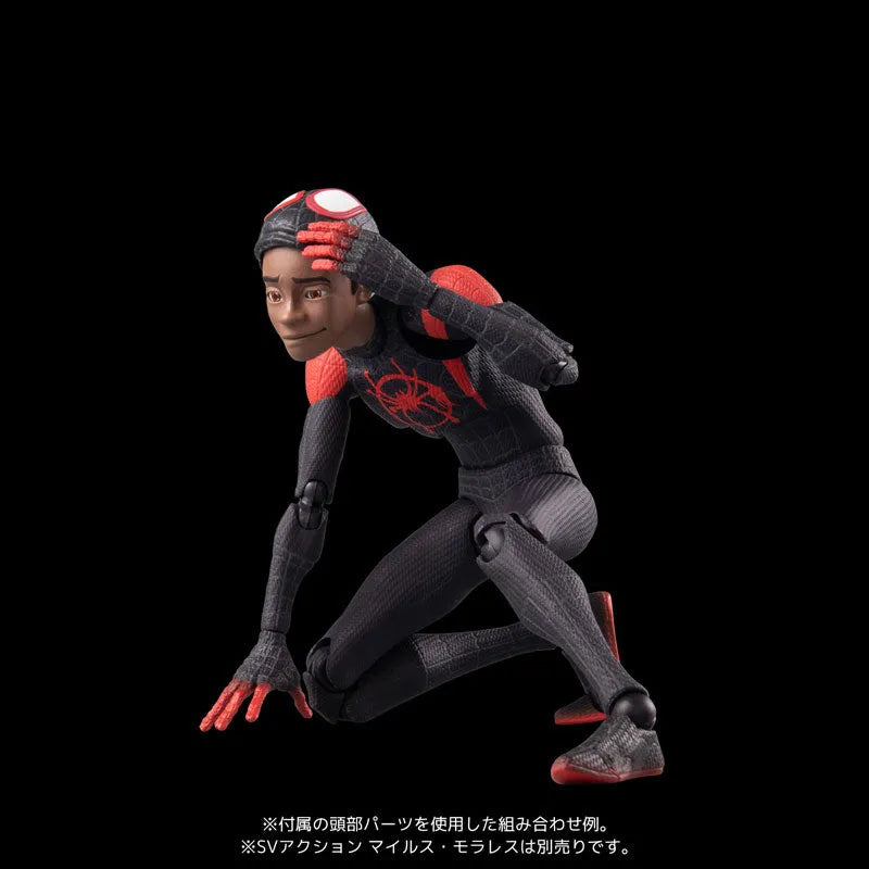 Spider-Man: Into the Spider-Verse SV Action Miles Morales/Spider-Man Clear Editionㅤ – Sentinel – ActionFigureBrasil