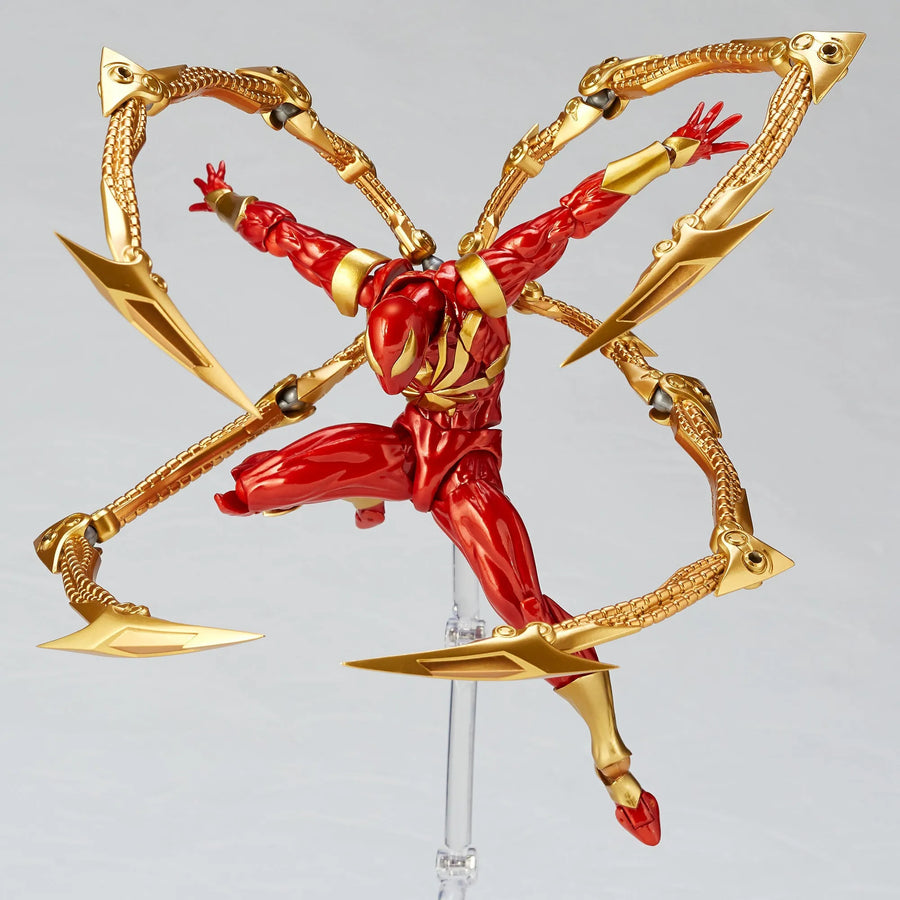 Spider-Man - Iron Spider - Amazing Yamaguchi No.023 - Revoltech - 2024 Re-release (Kaiyodo)ㅤ – Kaiyodo – ActionFigure Brasil