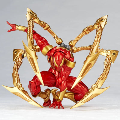 Spider-Man - Iron Spider - Amazing Yamaguchi No.023 - Revoltech - 2024 Re-release (Kaiyodo)ㅤ – Kaiyodo – ActionFigureBrasil — acessórios