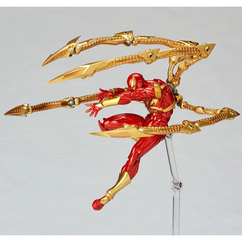 Spider-Man - Iron Spider - Amazing Yamaguchi No.023 - Revoltech (Kaiyodo)ㅤ – Kaiyodo – ActionFigure Brasil