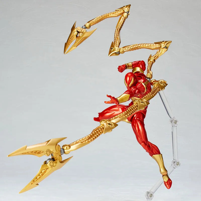 Spider-Man - Iron Spider - Amazing Yamaguchi No.023 - Revoltech (Kaiyodo)ㅤ – Kaiyodo – ActionFigure Brasil