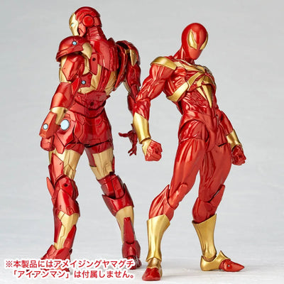 Spider-Man - Iron Spider - Amazing Yamaguchi No.023 - Revoltech (Kaiyodo)ㅤ – Kaiyodo – ActionFigureBrasil — ângulo diferente