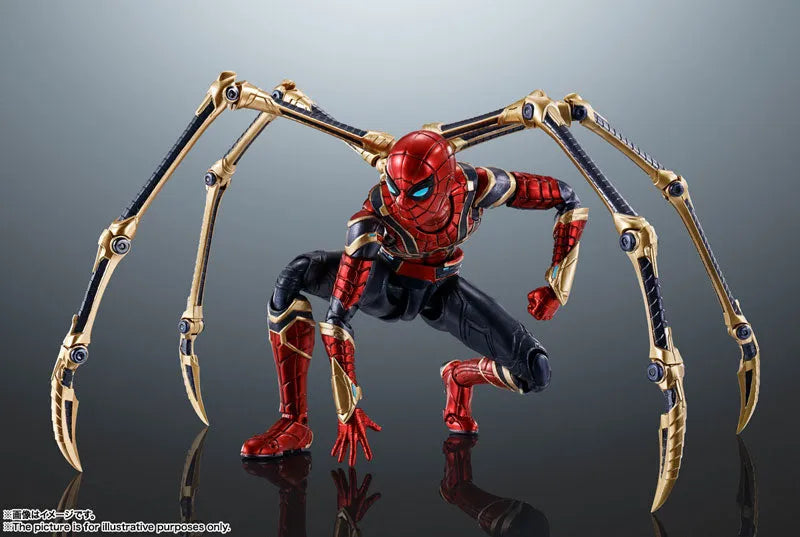 Spider-Man: No Way Home - Iron Spider - S.H.Figuarts (Bandai Spirits)ㅤ – Bandai Spirits – ActionFigureBrasil