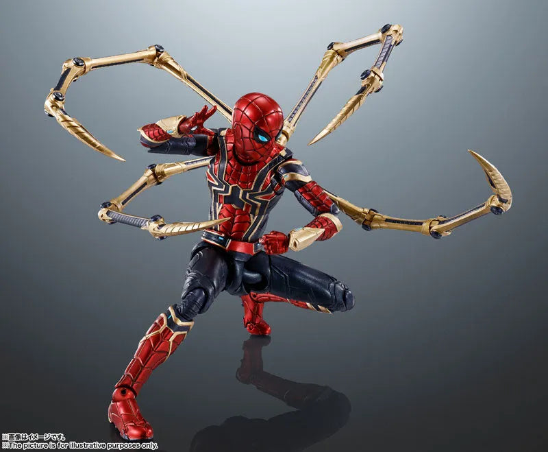 Spider-Man: No Way Home - Iron Spider - S.H.Figuarts (Bandai Spirits)ㅤ – Bandai Spirits – ActionFigureBrasil