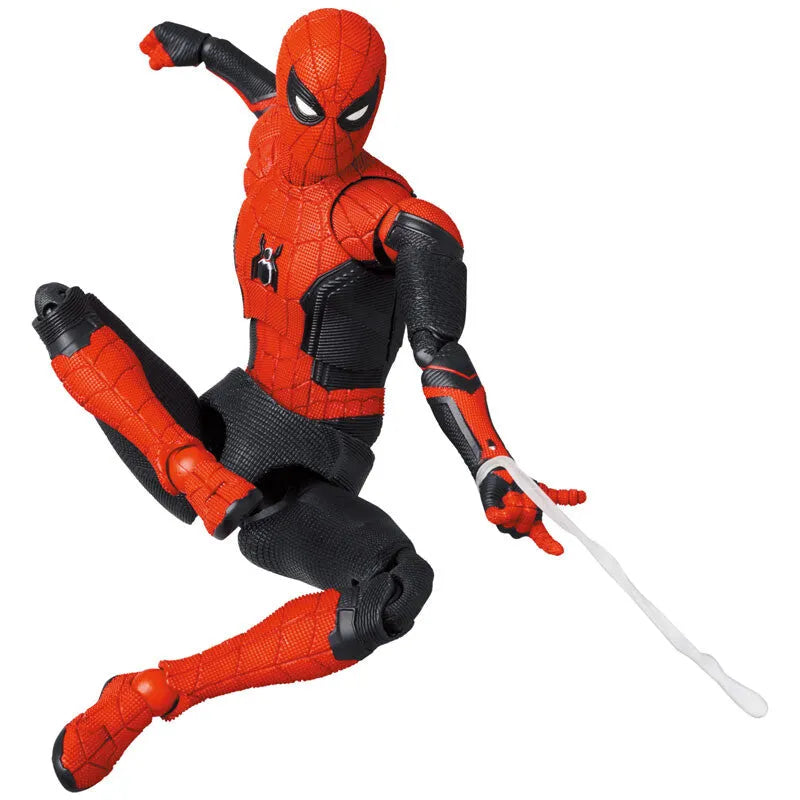 Spider-Man: No Way Home - Peter Parker - Spider-Man - Mafex No.194 - Upgraded Suit, No Way Home (Medicom Toy)ㅤ – Medicom Toy – ActionFigure Brasil