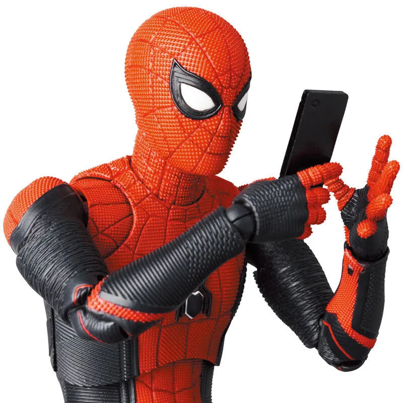 Spider-Man: No Way Home - Peter Parker - Spider-Man - Mafex No.194 - Upgraded Suit, No Way Home (Medicom Toy)ㅤ – Medicom Toy – ActionFigure Brasil