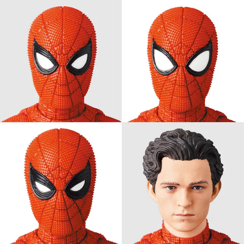 Spider-Man: No Way Home - Peter Parker - Spider-Man - Mafex No.194 - Upgraded Suit, No Way Home (Medicom Toy)ㅤ – Medicom Toy – ActionFigure Brasil