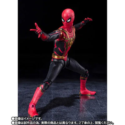 Spider-Man: No Way Home - Spider-Man - S.H.Figuarts - Integrated Suit, Final Battle Edition (Bandai Spirits) [Shop Exclusive]ㅤ – Bandai Spirits – ActionFigure Brasil — ângulo diferente