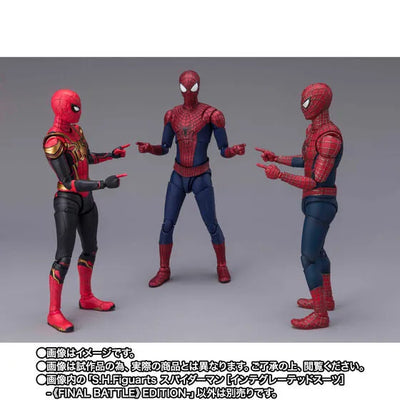 Spider-Man: No Way Home - Spider-Man - S.H.Figuarts - Integrated Suit, Final Battle Edition (Bandai Spirits) [Shop Exclusive]ㅤ – Bandai Spirits – ActionFigure Brasil — close