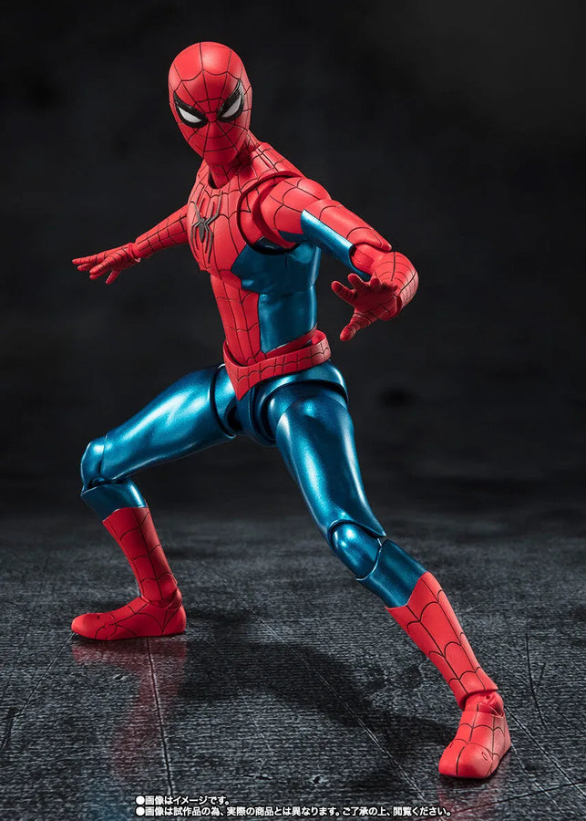 Spider-Man: No Way Home - Spider-Man - S.H.Figuarts - New Red & Blue Suit (Bandai Spirits) [Shop Exclusive]ㅤ – Bandai Spirits – ActionFigure Brasil