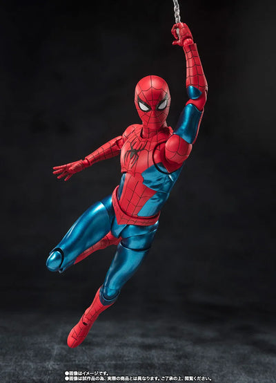 Spider-Man: No Way Home - Spider-Man - S.H.Figuarts - New Red & Blue Suit (Bandai Spirits) [Shop Exclusive]ㅤ – Bandai Spirits – ActionFigureBrasil — iluminação de estúdio