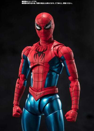 Spider-Man: No Way Home - Spider-Man - S.H.Figuarts - New Red & Blue Suit (Bandai Spirits) [Shop Exclusive]ㅤ – Bandai Spirits – ActionFigure Brasil — ângulo diferente