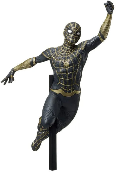 Spider-Man: No Way Home - Spider-Man - SPM Figure - Black & Gold Suit (SEGA)ㅤ – Sega – ActionFigure Brasil