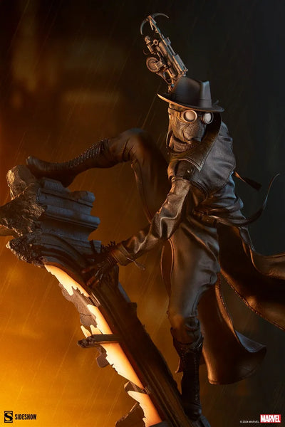 Spider-Man: Noir - LIMITED EDITION: 600 – Sideshow Collectibles – ActionFigure Brasil — detalhe do produto