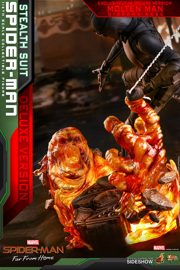 Spider-Man (Stealth Suit) Deluxe Version [Pronta Entrega]